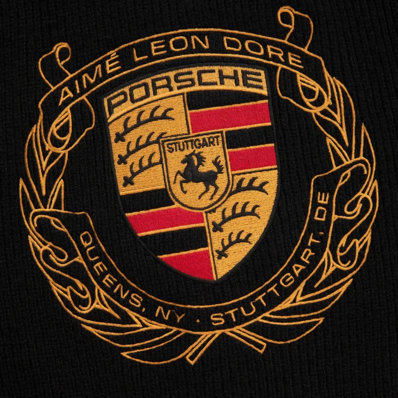 Porsche x Aimé Leon Dore Jaqueta Nylon Track Tango Red