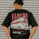 Camiseta Mahpa Jumping Around The World Preta