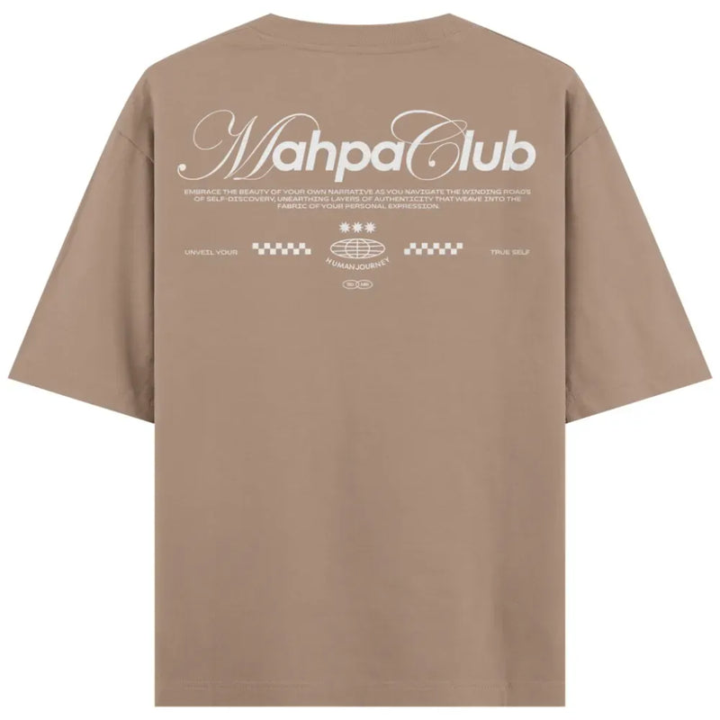 Camiseta Mahpa Human Journey Bege