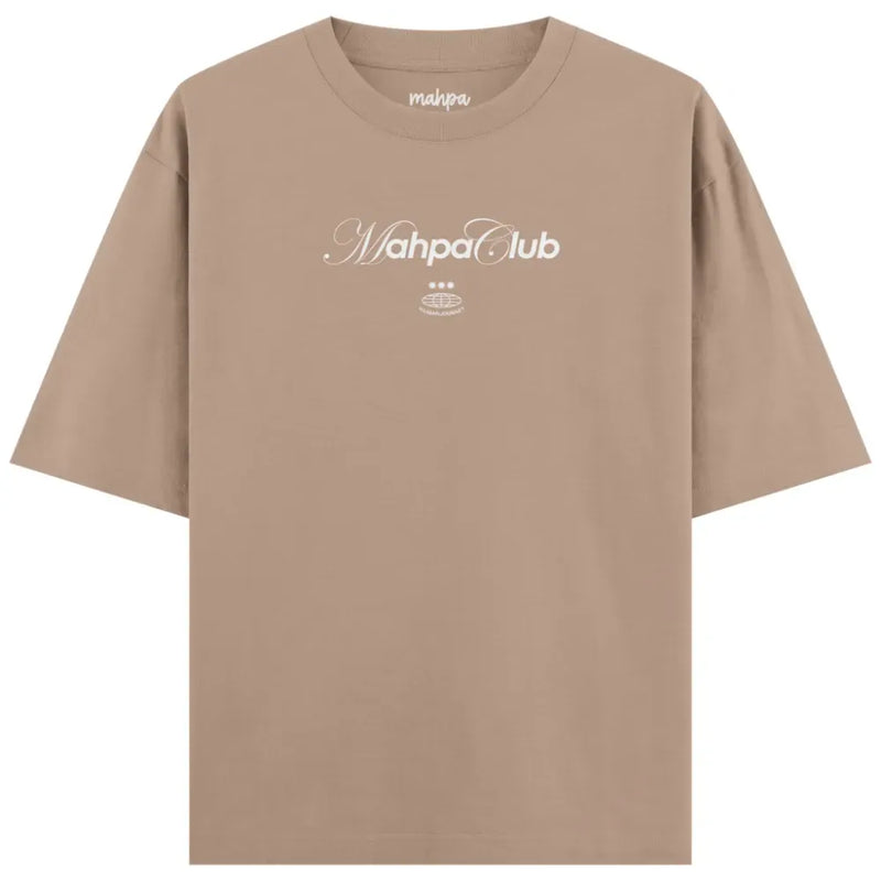 Camiseta Mahpa Human Journey Bege
