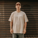 Camiseta Mahpa Human Journey Bege