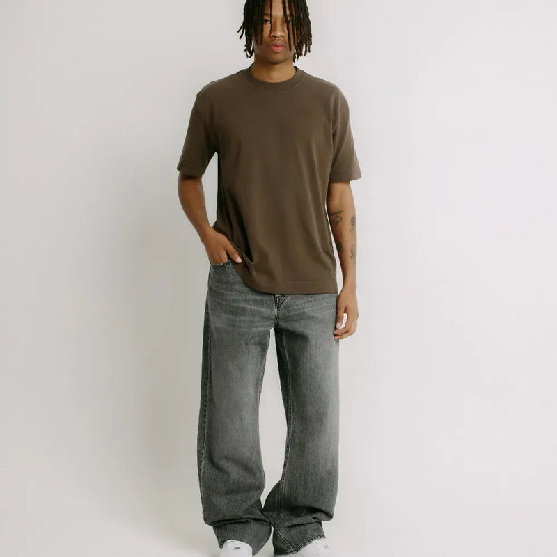 Camiseta Cold Blanks Tubular Regular Mocha