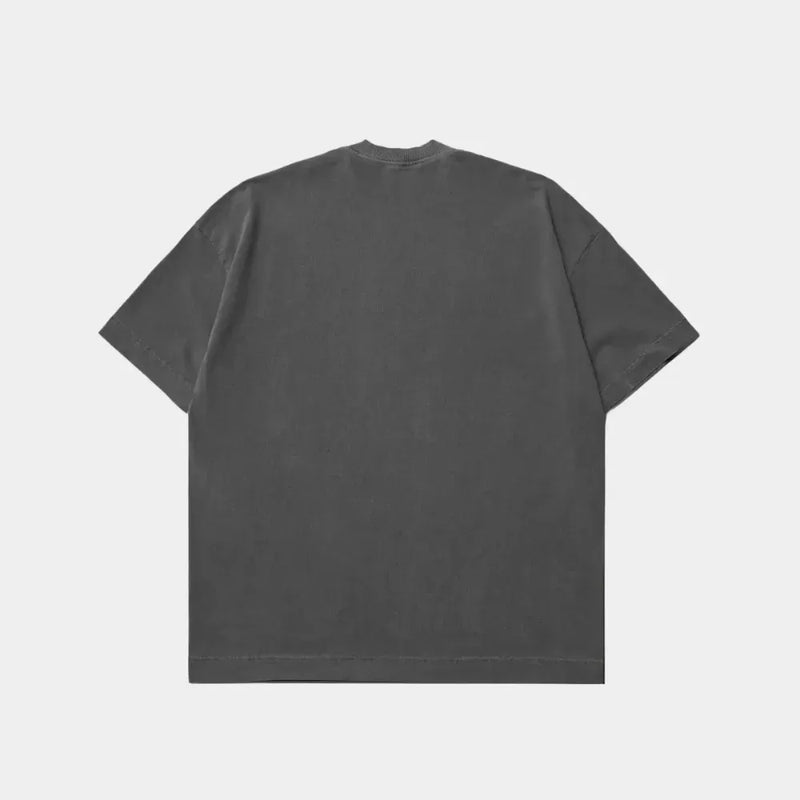 Camiseta Cold Blanks Tubular Regular Cinza Estonado