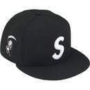New Era x Supreme Boné Reaper S Logo Black FW25-W7