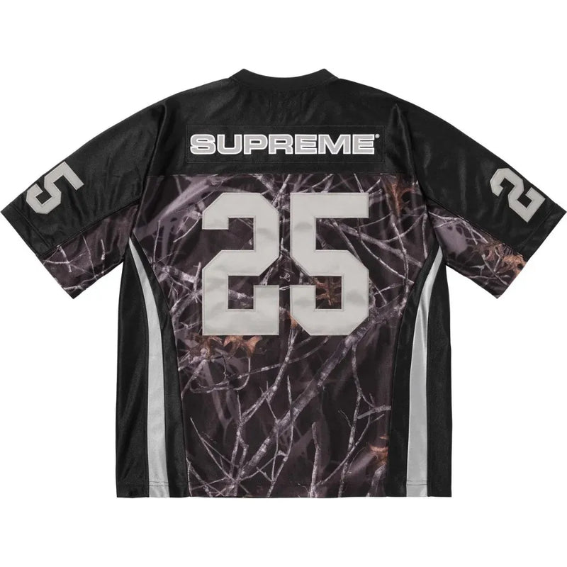 Jersey Supreme Cancer Awareness Football Black FW25-W8