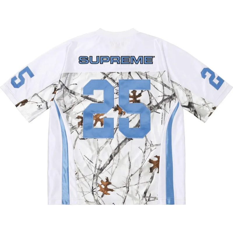 Jersey Supreme Cancer Awareness Football White FW25-W8