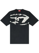 Diesel Camiseta T-Box com logo flocado
