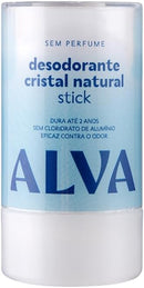Alva Personal Care, Desodorante Stick Cristal, 120G