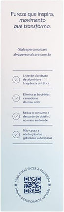 Alva Kit Desodorante Natural - 120g/120ml
