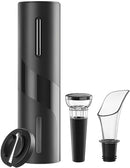 Kit Abridor de Vinho Elétrico 4 em 1