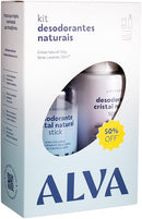 Alva Kit Desodorante Natural - 120g/120ml
