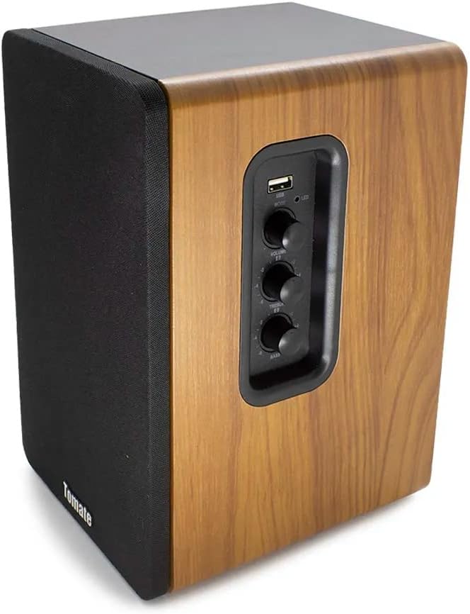 Caixa Acústica De Som Bluetooth 95dB Para Estúdio Musical Televisão Computador 100W Bivolt