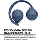 JBL, Fone de Ouvido Bluetooth, Tune 520BT, On-ear, Sem Fio - Azul
