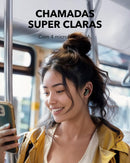 soundcore P30i by Anker, Fones de Ouvido com Cancelamento de Ruído, Graves Poderosos, 45H de Reprodução, Estojo 2-em-1 com Suporte para Celular, IP54, Bluetooth 5.4, Fones Sem Fio