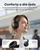 soundcore Q30 da Anker Fone De Ouvido Bluetooth 5.3, Over-Ear, Som de Alta Resolução, EQ Personalizável via App, 50H de Reprodução, Ajuste Confortável, Conexão Multiponto, Preto