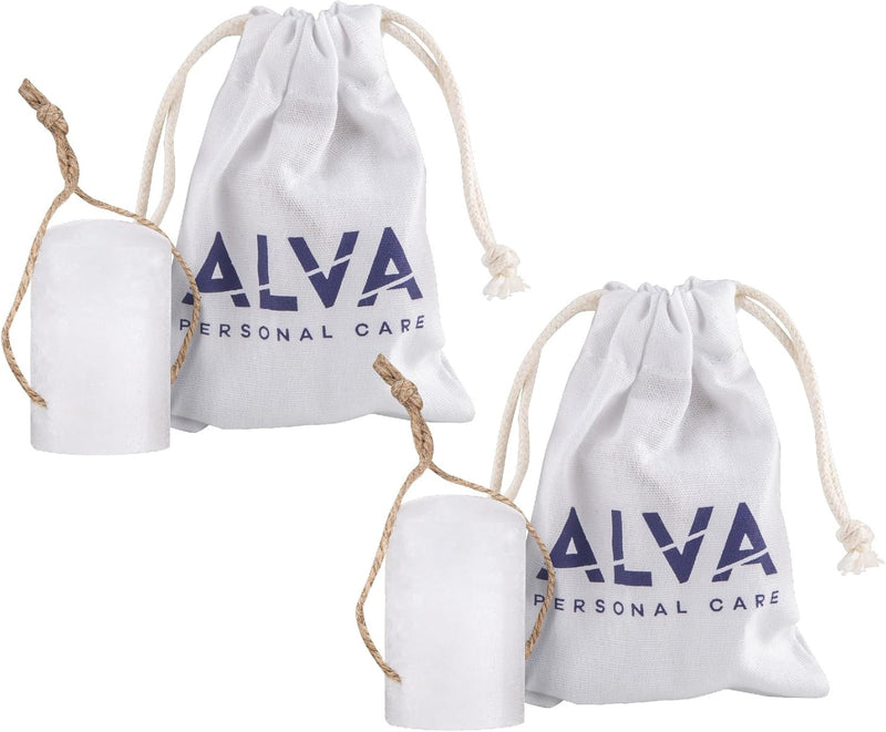 "KIT 2 Desodorante Stick Kristall Alva Sensitive 120g Sem Perfume Sem Embalagem "