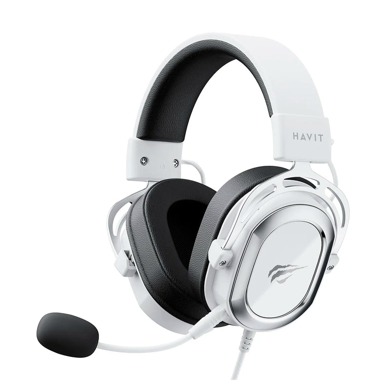 Headset Gamer Havit Gamenote H2008d Mic Removível Branco