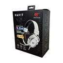 Headset Gamer Havit Gamenote H2008d Mic Removível Branco