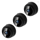 Kit 3 Mini Câmera Espiã Wi-fi A9 Pequena Com Gravação Voz