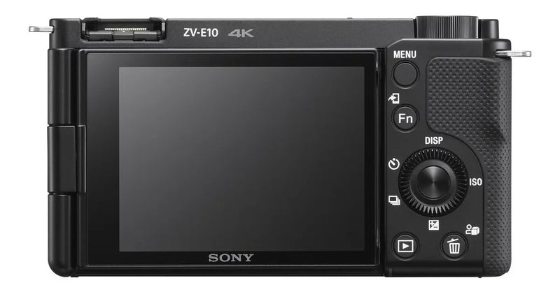 Sony Alpha ZV-E10 ILCZVE10 Mirrorless Preta (Sem Lente)