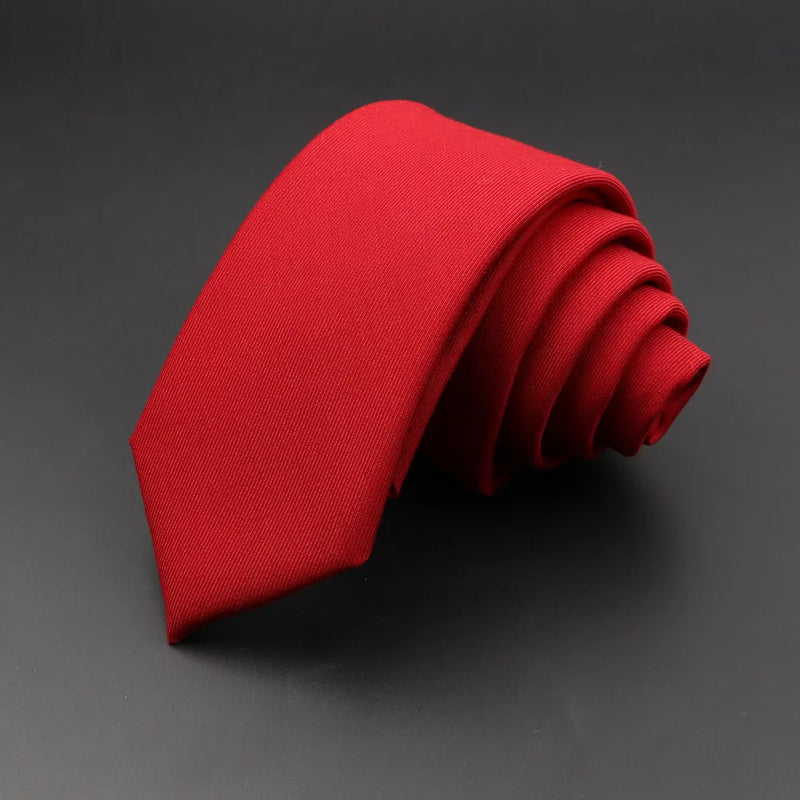 Mens Ties 6cm Classic Cotton Handmade Skinny Grey Plaid Neckties Striped Narrow Collar Slim Cashmere Casual Tie Accessories Gift