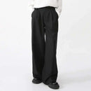 IEFB Men's Wear Spring New Suit Pants Loose Straight Korean Fashion Simple Solid Color Male Casual Trousers Wide Leg 9A6959