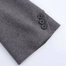 2025 WOMAN Fashion European and American Summer New Style Blended Ultra Simple Style Bow Decoration Suit Coat Outerwear Mujer