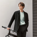 Semir Casual Suit Men Black Suit for Commuting Basic Versatile 2025 New Spring Outerwear Loose