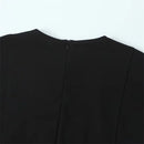 's autumn new women's clothing casual and fashionable temperament, high-end simple and relaxed round neck short dress