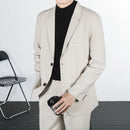 Spring Autumn Blaser Elegant Men's Suits Big Size Suit Top Mens Blazzer Sack Man Dress New in Suits & Blazers for Men Male Coat