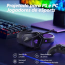 NUBWO G06 Dual Wireless Headsets Gamer with Microphone for PS5, PS4, PC, Mobile, Switch, 2.4GHz Bluetooth 5.3 Gaming Headphones