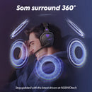 NUBWO G06 Dual Wireless Headsets Gamer with Microphone for PS5, PS4, PC, Mobile, Switch, 2.4GHz Bluetooth 5.3 Gaming Headphones