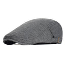 Cotton Adjustable Newsboy Caps Men Woman Casual Beret Flat Ivy Cap Soft Solid Color Driving Cabbie Hats