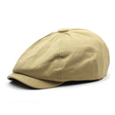 Men's Octagonal Newsboy Hat Cotton Cap French Street Style Gatsby Ivy Cabbie Caps Golf Scally Hat